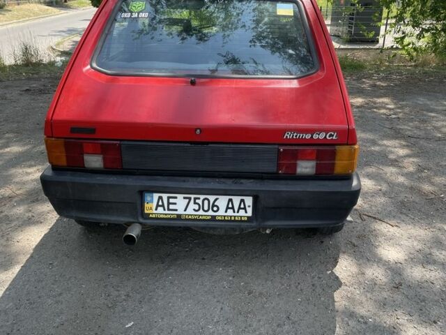 Червоний Фіат Ритмо, об'ємом двигуна 1.1 л та пробігом 3 тис. км за 775 $, фото 8 на Automoto.ua