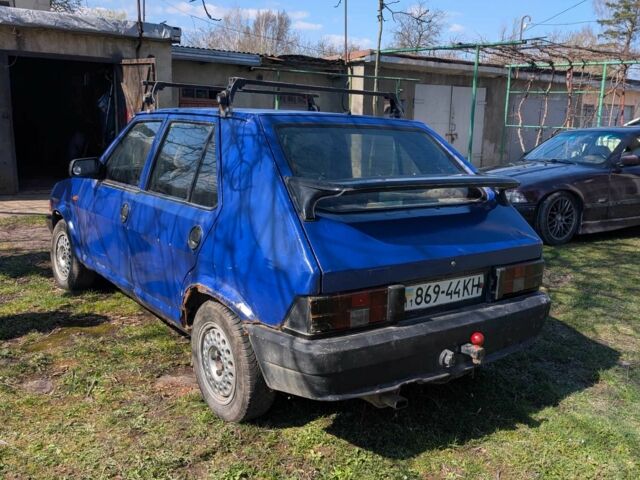 Синий Фиат Ритмо, объемом двигателя 1.7 л и пробегом 300 тыс. км за 300 $, фото 3 на Automoto.ua