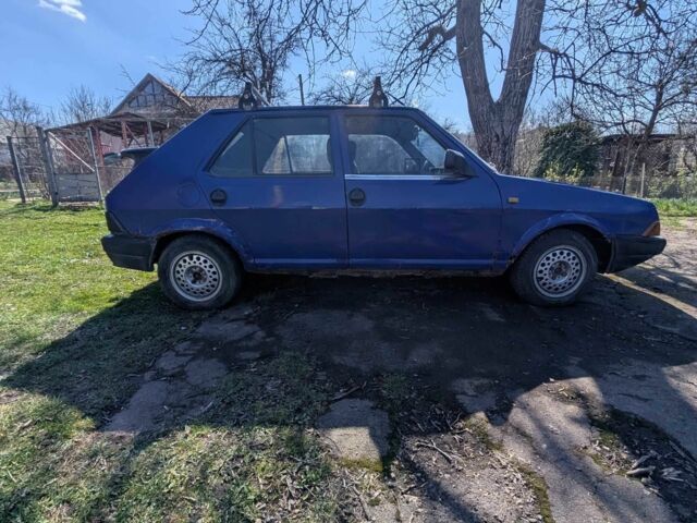 Синий Фиат Ритмо, объемом двигателя 1.7 л и пробегом 300 тыс. км за 300 $, фото 1 на Automoto.ua