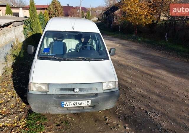 Фиат Скудо 2001 в Ивано-Франковске на Automoto.ua Белый Фиат Скудо, объемом двигателя 1.9 л и пробегом 300 тыс. км за 2000 $, фото 6 на Automoto.ua