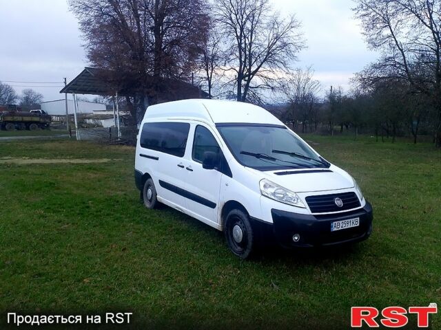 Белый Фиат Скудо, объемом двигателя 1.6 л и пробегом 200 тыс. км за 5600 $, фото 2 на Automoto.ua