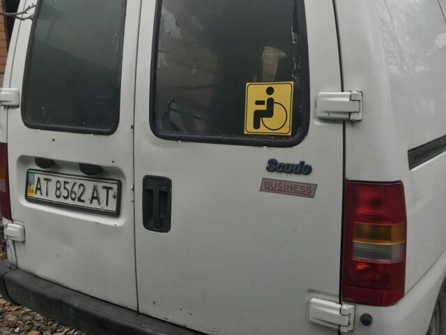 Белый Фиат Скудо, объемом двигателя 1.9 л и пробегом 35 тыс. км за 1184 $, фото 7 на Automoto.ua