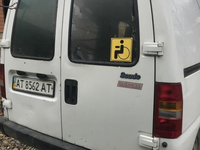 Белый Фиат Скудо, объемом двигателя 1.9 л и пробегом 35 тыс. км за 1184 $, фото 3 на Automoto.ua