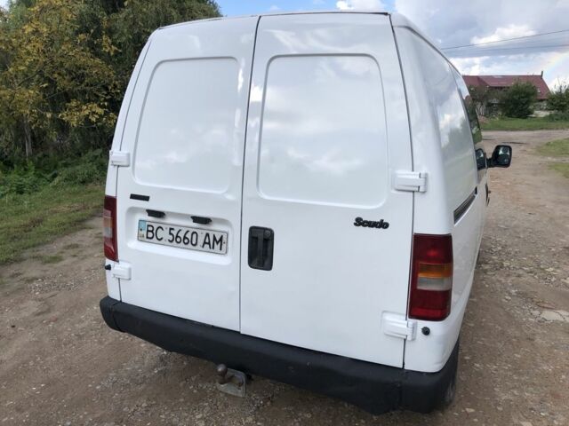 Белый Фиат Скудо, объемом двигателя 1.9 л и пробегом 350 тыс. км за 2500 $, фото 3 на Automoto.ua