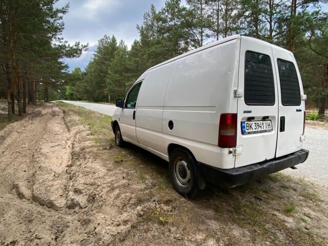 Белый Фиат Скудо, объемом двигателя 1.9 л и пробегом 534 тыс. км за 2200 $, фото 4 на Automoto.ua