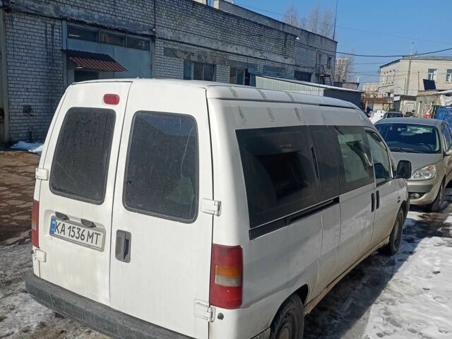 Белый Фиат Скудо, объемом двигателя 2 л и пробегом 554 тыс. км за 3350 $, фото 3 на Automoto.ua