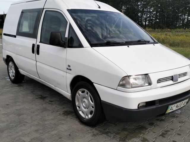 Белый Фиат Скудо, объемом двигателя 2 л и пробегом 340 тыс. км за 3200 $, фото 2 на Automoto.ua