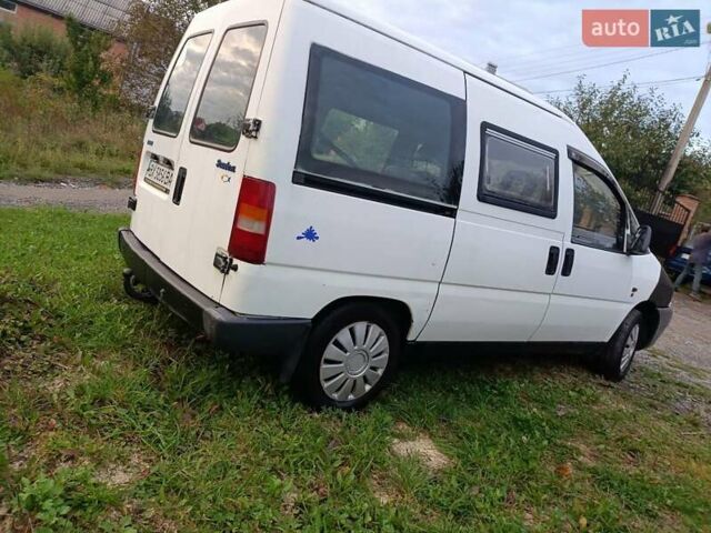 Білий Фіат Скудо, об'ємом двигуна 1.6 л та пробігом 425 тис. км за 2000 $, фото 1 на Automoto.ua