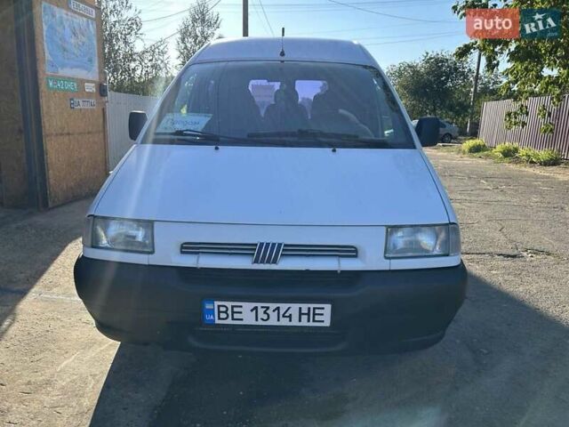 Белый Фиат Скудо, объемом двигателя 1.9 л и пробегом 386 тыс. км за 3200 $, фото 2 на Automoto.ua