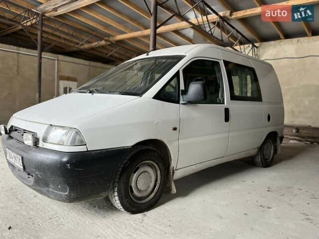 Белый Фиат Скудо, объемом двигателя 1.9 л и пробегом 310 тыс. км за 2100 $, фото 1 на Automoto.ua