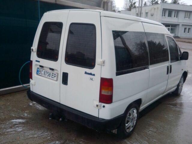 Білий Фіат Скудо, об'ємом двигуна 1.9 л та пробігом 321 тис. км за 3309 $, фото 1 на Automoto.ua