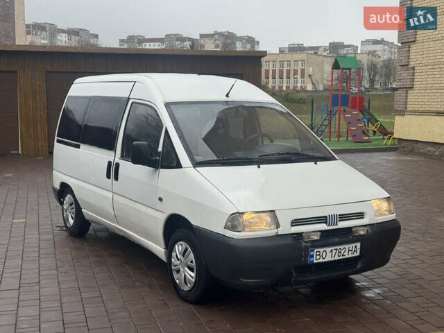 Белый Фиат Скудо, объемом двигателя 1.91 л и пробегом 405 тыс. км за 2350 $, фото 1 на Automoto.ua