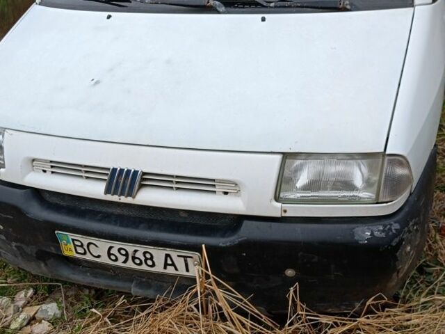 Белый Фиат Скудо, объемом двигателя 1.9 л и пробегом 300 тыс. км за 1500 $, фото 1 на Automoto.ua