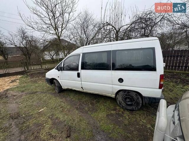 Белый Фиат Скудо, объемом двигателя 1.9 л и пробегом 380 тыс. км за 1400 $, фото 4 на Automoto.ua