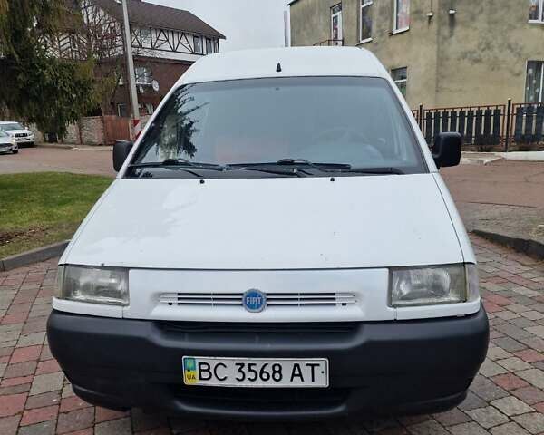 Белый Фиат Скудо, объемом двигателя 1.87 л и пробегом 389 тыс. км за 2200 $, фото 2 на Automoto.ua