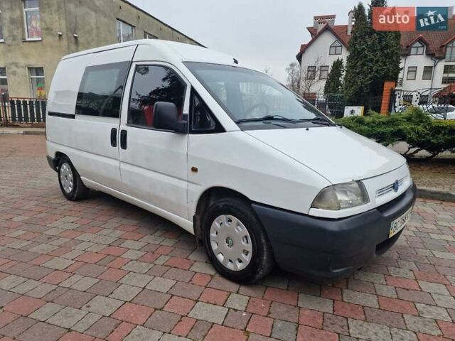 Белый Фиат Скудо, объемом двигателя 1.87 л и пробегом 389 тыс. км за 2200 $, фото 1 на Automoto.ua