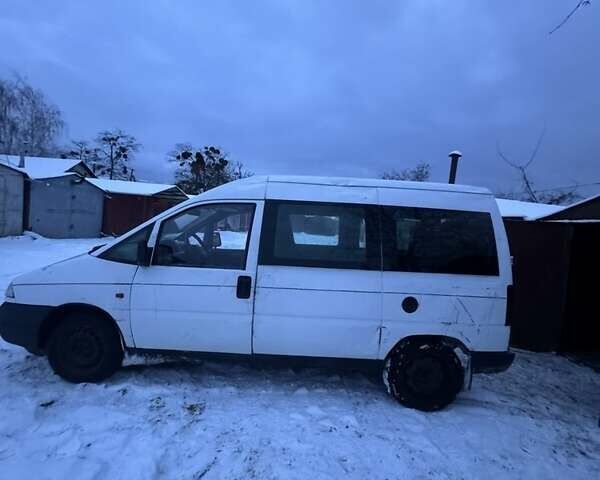 Белый Фиат Скудо, объемом двигателя 1.9 л и пробегом 379 тыс. км за 1500 $, фото 2 на Automoto.ua