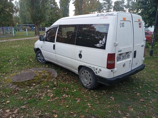 Фиат Скудо 1999 в Вараш (Кузнецовск) на Automoto.ua Белый Фиат Скудо, объемом двигателя 1.9 л и пробегом 290 тыс. км за 1650 $, фото 2 на Automoto.ua