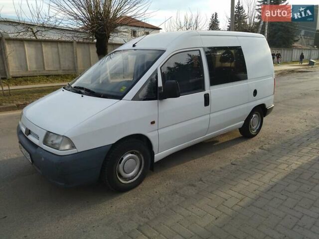 Белый Фиат Скудо, объемом двигателя 1.87 л и пробегом 230 тыс. км за 2850 $, фото 6 на Automoto.ua