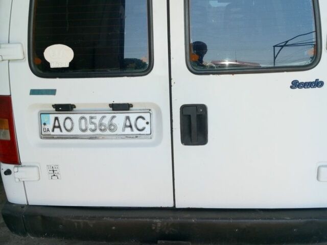 Фиат Скудо 2000 в Виноградове на Automoto.ua Белый Фиат Скудо, объемом двигателя 0 л и пробегом 250 тыс. км за 2000 $, фото 2 на Automoto.ua