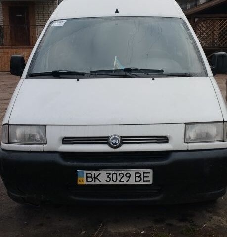 Білий Фіат Скудо, об'ємом двигуна 2 л та пробігом 300 тис. км за 2600 $, фото 2 на Automoto.ua