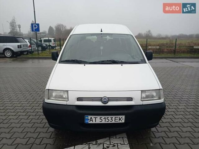 Белый Фиат Скудо, объемом двигателя 1.91 л и пробегом 390 тыс. км за 3850 $, фото 1 на Automoto.ua