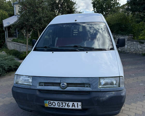 Фиат Скудо 2001 в Тернополе на Automoto.ua Белый Фиат Скудо, объемом двигателя 1.9 л и пробегом 306 тыс. км за 3300 $, фото 1 на Automoto.ua
