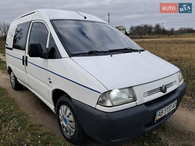 Белый Фиат Скудо, объемом двигателя 1.9 л и пробегом 222 тыс. км за 3999 $, фото 2 на Automoto.ua