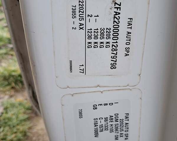 Белый Фиат Скудо, объемом двигателя 1.9 л и пробегом 222 тыс. км за 3999 $, фото 19 на Automoto.ua