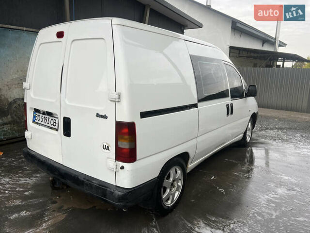 Белый Фиат Скудо, объемом двигателя 2 л и пробегом 300 тыс. км за 3250 $, фото 2 на Automoto.ua