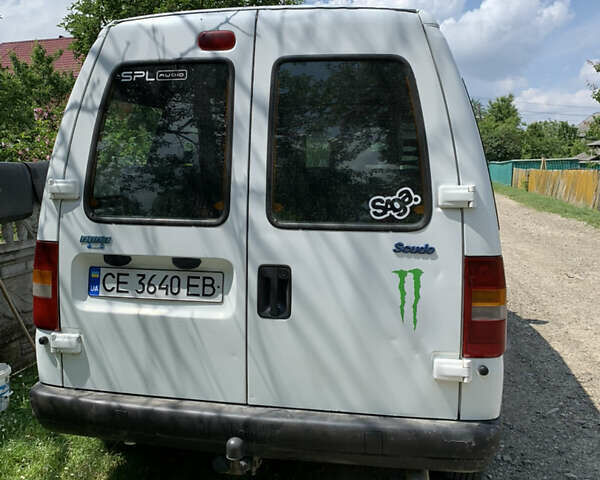 Белый Фиат Скудо, объемом двигателя 1.9 л и пробегом 388 тыс. км за 4200 $, фото 4 на Automoto.ua
