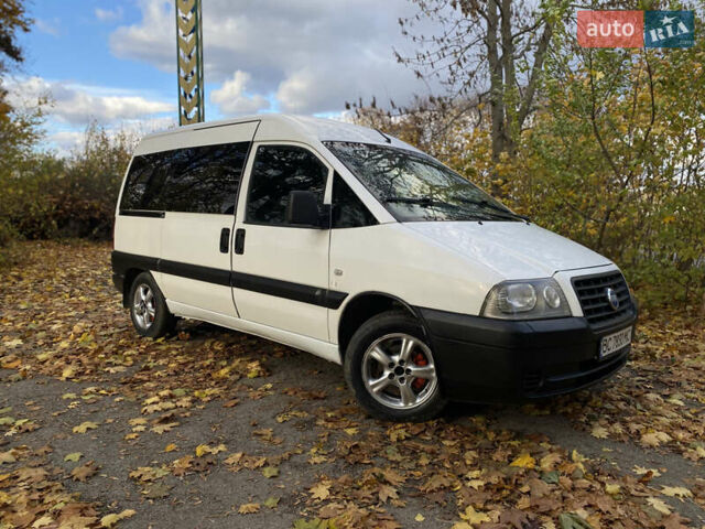 Белый Фиат Скудо, объемом двигателя 1.87 л и пробегом 260 тыс. км за 3750 $, фото 2 на Automoto.ua