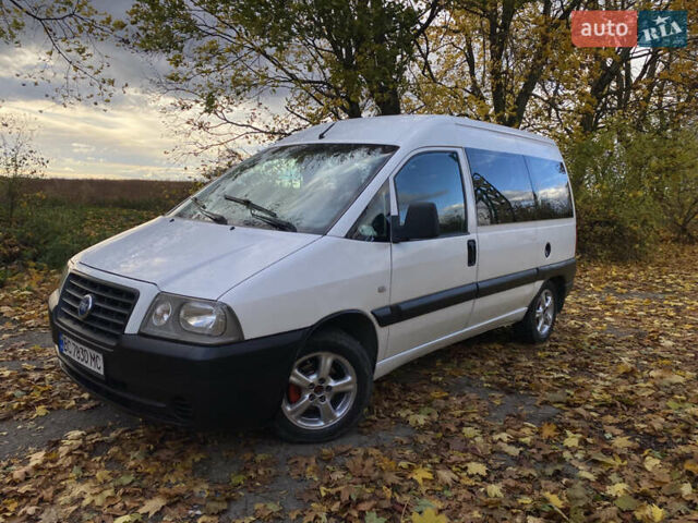 Белый Фиат Скудо, объемом двигателя 1.87 л и пробегом 260 тыс. км за 3750 $, фото 1 на Automoto.ua