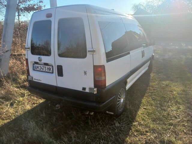 Фиат Скудо 2005 в Житомире на Automoto.ua Белый Фиат Скудо, объемом двигателя 2 л и пробегом 373 тыс. км за 4300 $, фото 2 на Automoto.ua