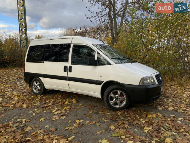 Белый Фиат Скудо, объемом двигателя 1.87 л и пробегом 260 тыс. км за 3750 $, фото 4 на Automoto.ua