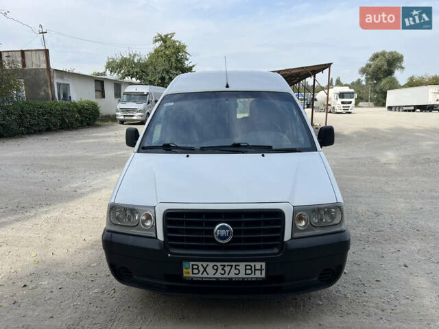 Белый Фиат Скудо, объемом двигателя 1.9 л и пробегом 160 тыс. км за 3300 $, фото 1 на Automoto.ua