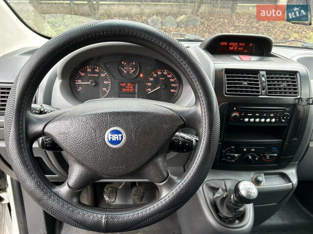 Белый Фиат Скудо, объемом двигателя 2 л и пробегом 264 тыс. км за 6300 $, фото 9 на Automoto.ua