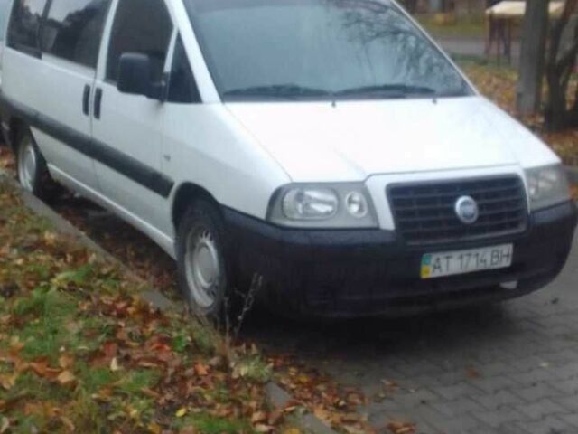 Белый Фиат Скудо, объемом двигателя 2 л и пробегом 250 тыс. км за 4500 $, фото 1 на Automoto.ua