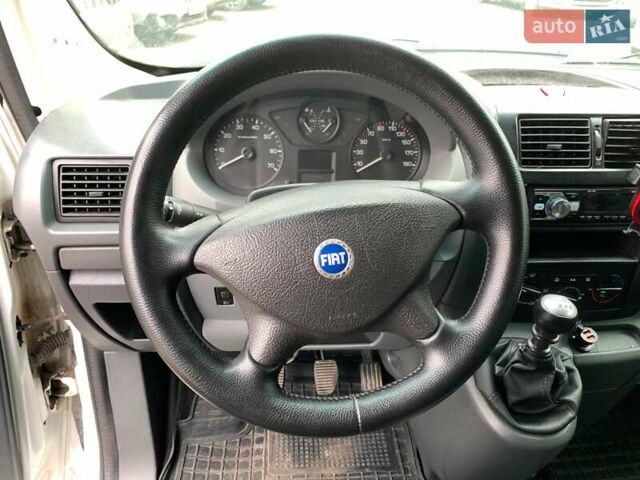 Білий Фіат Скудо, об'ємом двигуна 2 л та пробігом 198 тис. км за 8190 $, фото 24 на Automoto.ua