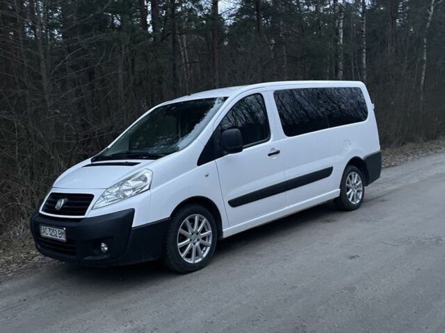 Білий Фіат Скудо, об'ємом двигуна 2 л та пробігом 330 тис. км за 7700 $, фото 1 на Automoto.ua