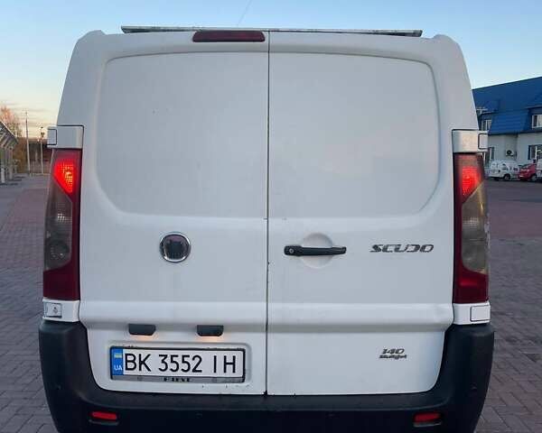 Белый Фиат Скудо, объемом двигателя 2 л и пробегом 425 тыс. км за 5300 $, фото 7 на Automoto.ua