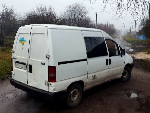 Белый Фиат Скудо, объемом двигателя 1.9 л и пробегом 270 тыс. км за 2000 $, фото 1 на Automoto.ua