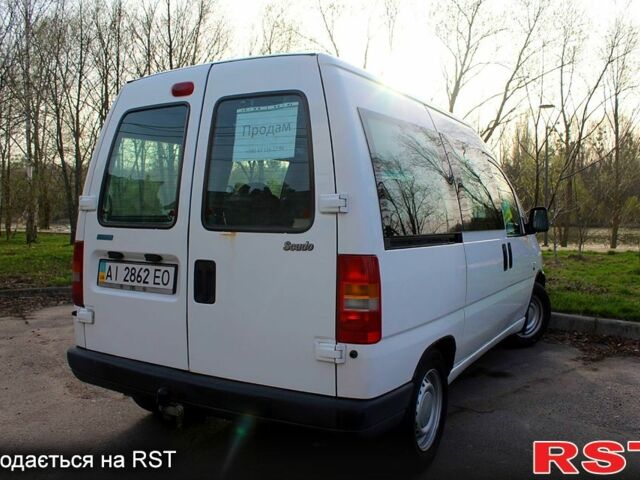 Белый Фиат Скудо, объемом двигателя 1.9 л и пробегом 365 тыс. км за 4000 $, фото 3 на Automoto.ua