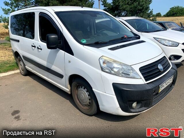 Белый Фиат Скудо, объемом двигателя 1.6 л и пробегом 240 тыс. км за 3500 $, фото 1 на Automoto.ua
