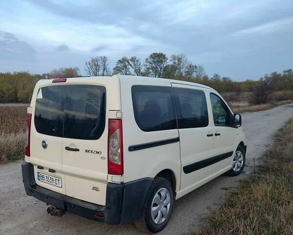 Бежевый Фиат Скудо, объемом двигателя 2 л и пробегом 400 тыс. км за 6200 $, фото 1 на Automoto.ua