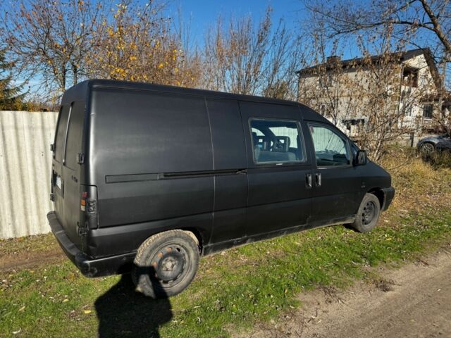 Черный Фиат Скудо, объемом двигателя 2 л и пробегом 500 тыс. км за 2500 $, фото 1 на Automoto.ua