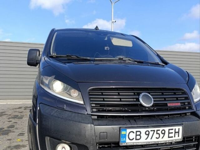 Черный Фиат Скудо, объемом двигателя 2 л и пробегом 429 тыс. км за 6700 $, фото 2 на Automoto.ua