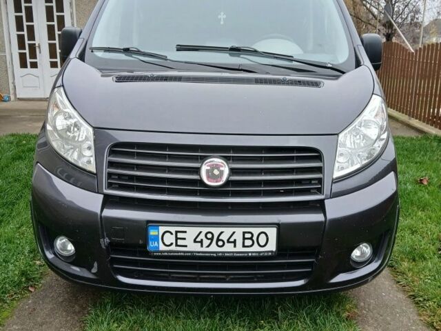 Черный Фиат Скудо, объемом двигателя 2 л и пробегом 366 тыс. км за 9000 $, фото 1 на Automoto.ua