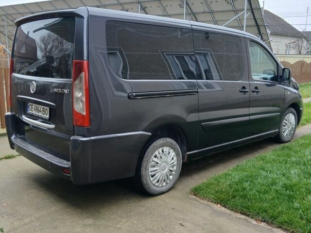 Черный Фиат Скудо, объемом двигателя 2 л и пробегом 366 тыс. км за 9000 $, фото 3 на Automoto.ua