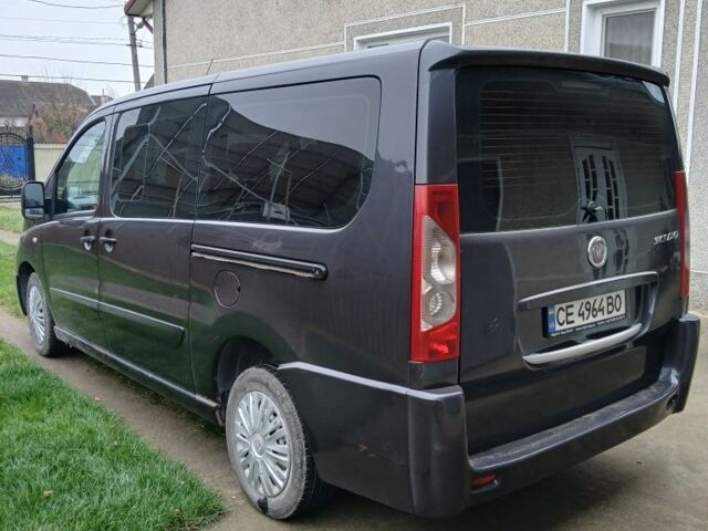 Черный Фиат Скудо, объемом двигателя 2 л и пробегом 366 тыс. км за 9000 $, фото 4 на Automoto.ua